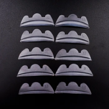 5 Poros Silikoninis Blakstienų Perm Trinkelėmis Karūna Perdirbimo Blakstienas Juostos Shield Kėlimo 3D Blakstienų Curler Priedai Aplikatorių Įrankiai