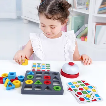 Montessori Geometrinės Formos Spalvų Dėlionės Kūdikių Švietimo Žaidimas Kūdikių Bamblys Mokymosi Montessori Žaislai Vaikams, Vaikai